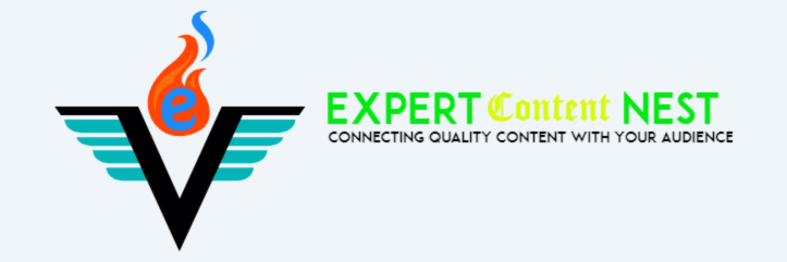 website logo with background | Expert Content Nest